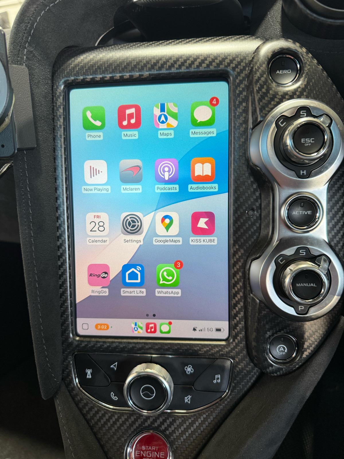 Carplay/Android Auto Module for McLaren